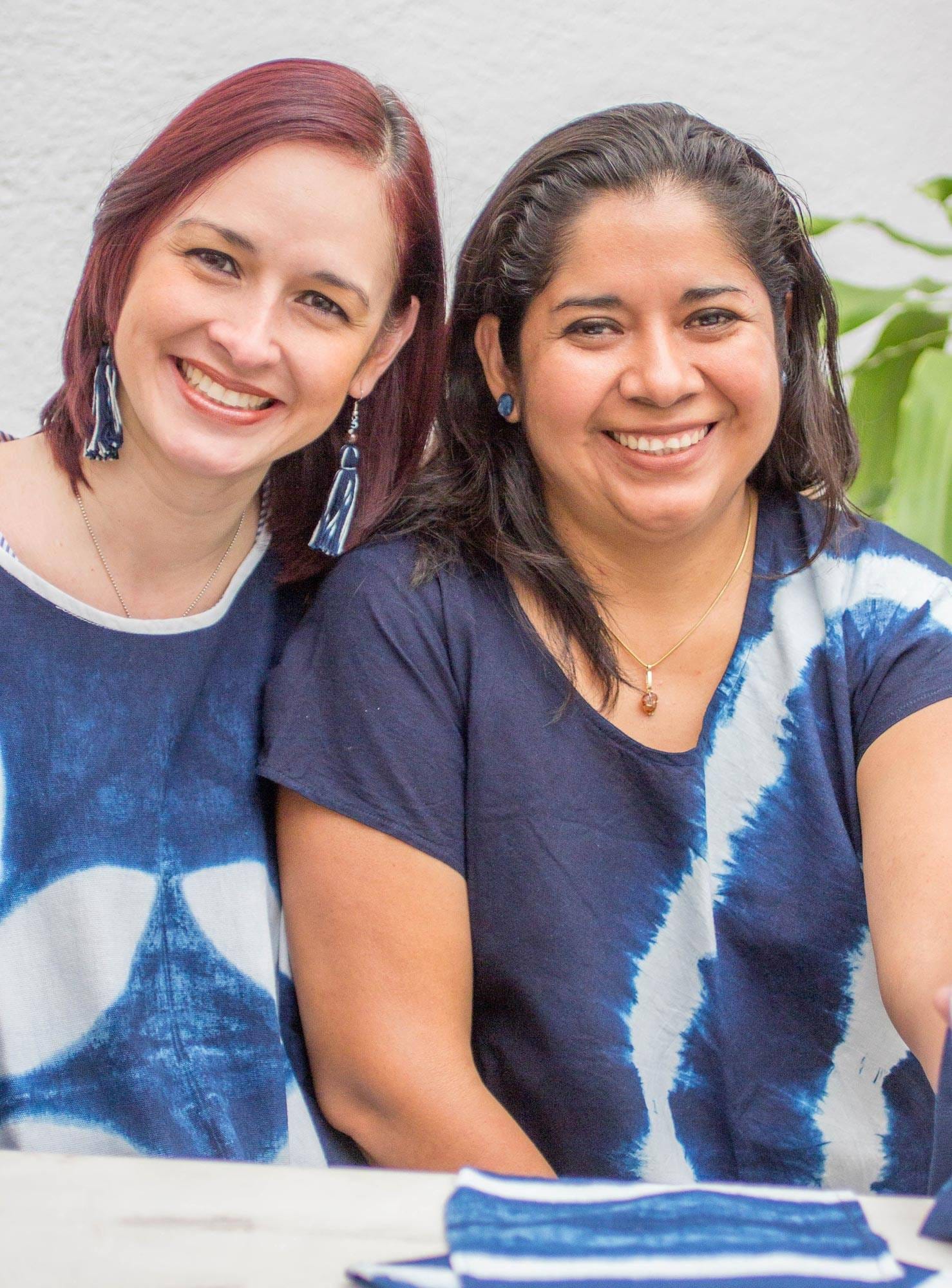Indigo and White Tie-Dyed Scarf - Infinite Indigo