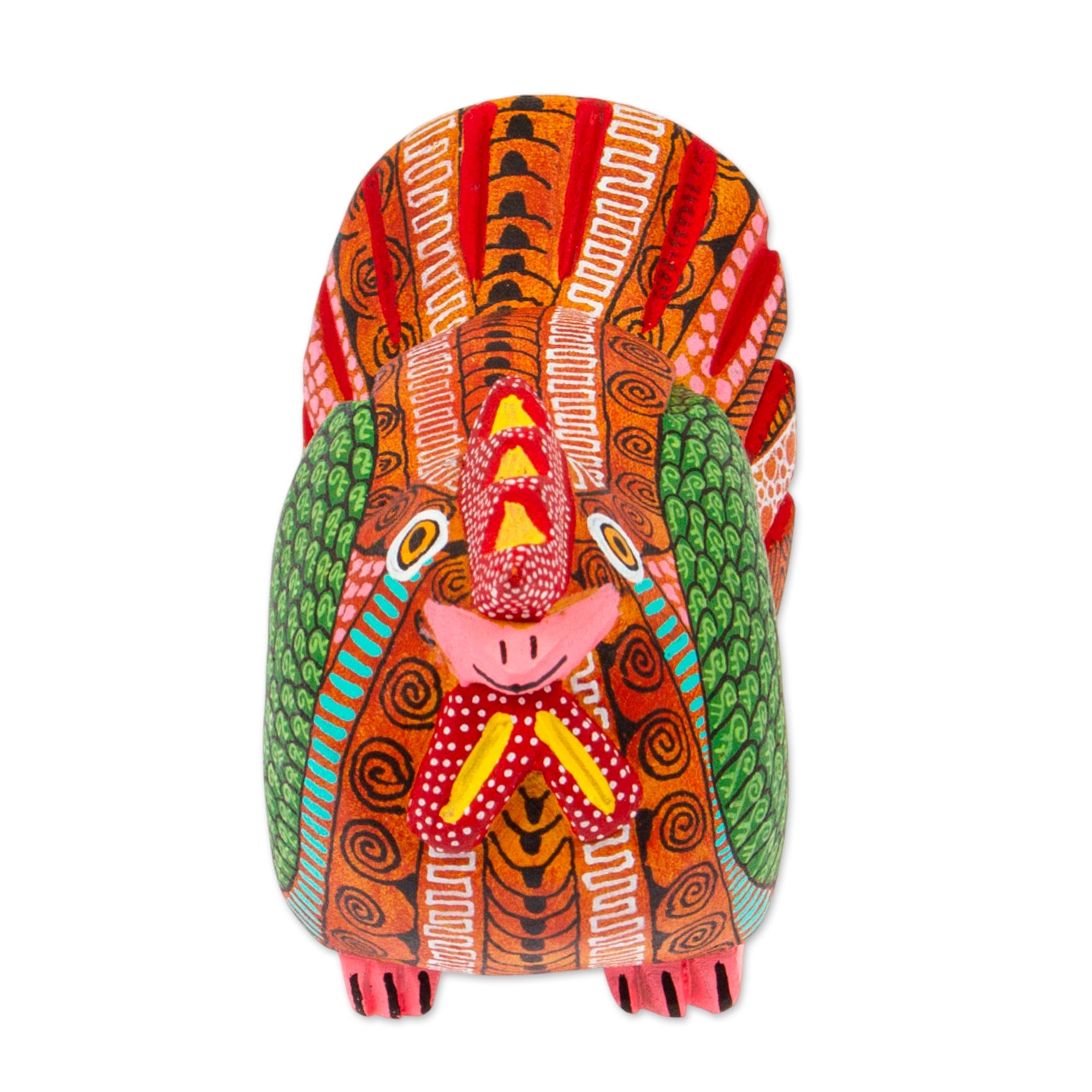 Hen Alebrije Figurine - Flirty Hen